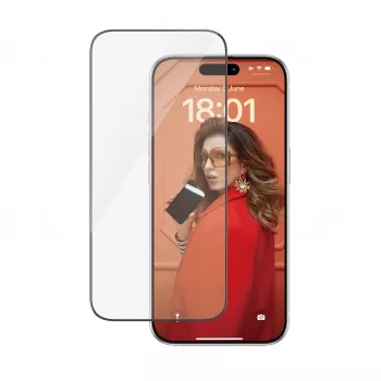 PanzerGlass ® Ekrāna aizsargs iPhone 15 Pro | Ultra-Wide Fit ar EasyAligner