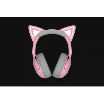 RAZER Kraken Kitty V2 BT bezvadu Bluetooth austiņas - stereo - rozā