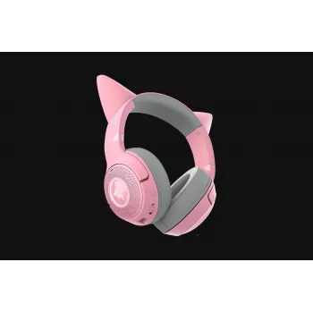 RAZER Kraken Kitty V2 BT bezvadu Bluetooth austiņas - stereo - rozā