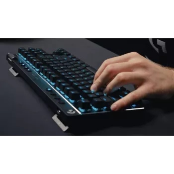 Logitech G Pro X TKL Lightspeed spēļu tastatūra - Bluetooth - Rozā US International Tactile