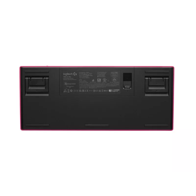 Logitech G Pro X TKL Lightspeed spēļu tastatūra - Bluetooth - Rozā US International Tactile