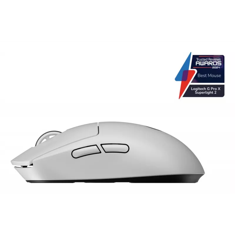 LOGITECH G Pro X Superlight 2 Lightspeed Gaming Pele Balta 2.4GHz