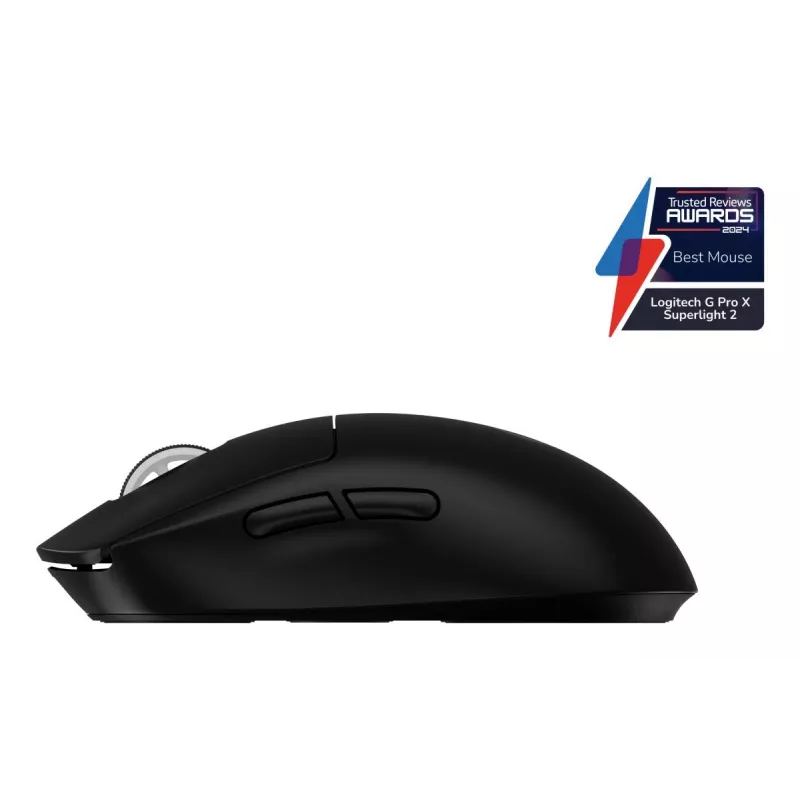 LOGITECH G Pro X Superlight 2 Lightspeed Gaming Pele Melna 2.4GHz