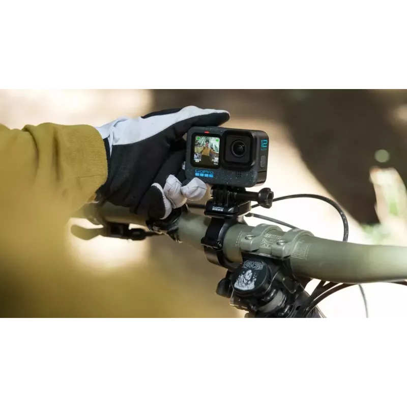 Action kamera GoPro HERO12 Black — 5K Ultra HD, 240 kadri/s, 27 MP CMOS, 177° skata leņķis, LCD, MicroSD, Wi‑Fi