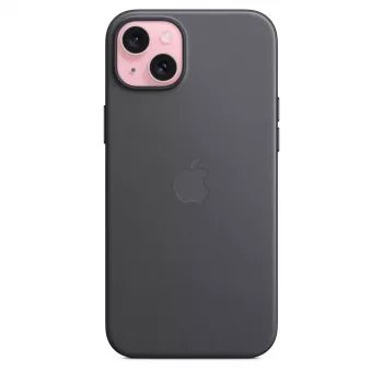 APPLE Apple FineWoven Macītis ar MagSafe iPhone 15 Plus Melns