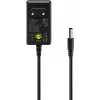 AC Adapter Goobay 64568 Universāls Melns 12V 2.25A 1.8m