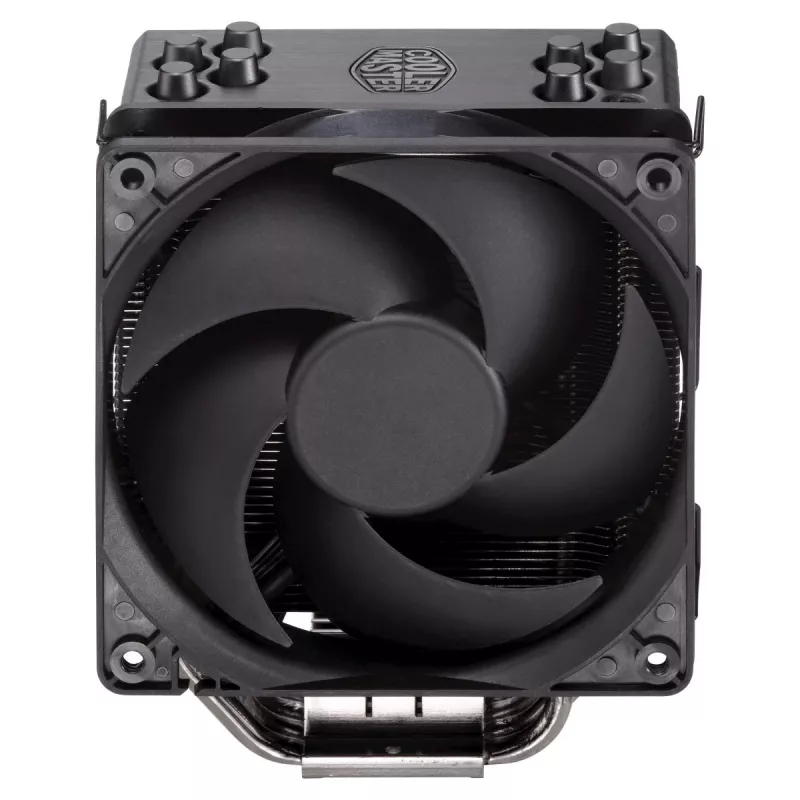 Cooler Master Hyper 212 Black RR-S4KK-25SN-R1 procesora gaisa dzesētājs, 120 mm ventilators, 4 siltumcaurules, AM4/AM5/LGA1700, melns