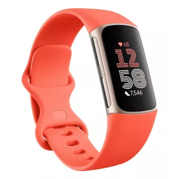 FITBIT Fitbit Charge 6 Obsidian / Melns Alumīnijs