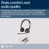 HP Poly Blackwire 3320 Stereo Microsoft Teams sertificētas USB-C austiņas + USB-C/A adapteris