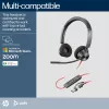 HP Poly Blackwire 3320 Stereo Microsoft Teams sertificētas USB-C austiņas + USB-C/A adapteris