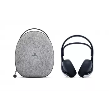 Sony PULSE Elite bezvadu austiņas spēlēm, melna/balta