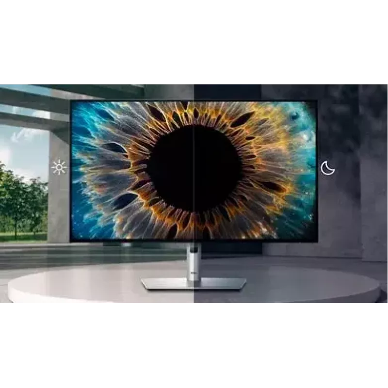 DELL UltraSharp U2724DE datora monitors 68,6 cm (27 collas) 2560 x 1440 pikseļi Quad HD LCD Melns, Sudrabs