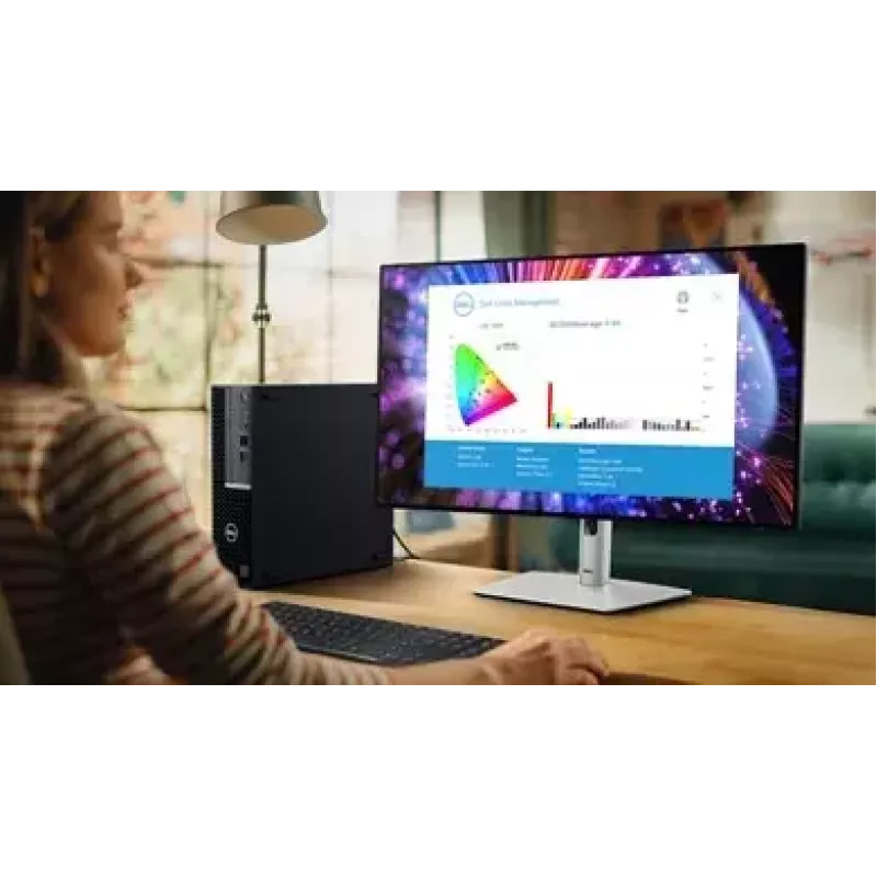DELL UltraSharp U2724DE datora monitors 68,6 cm (27 collas) 2560 x 1440 pikseļi Quad HD LCD Melns, Sudrabs