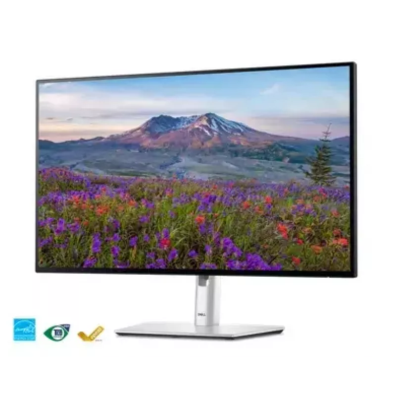 DELL UltraSharp U2724DE datora monitors 68,6 cm (27 collas) 2560 x 1440 pikseļi Quad HD LCD Melns, Sudrabs