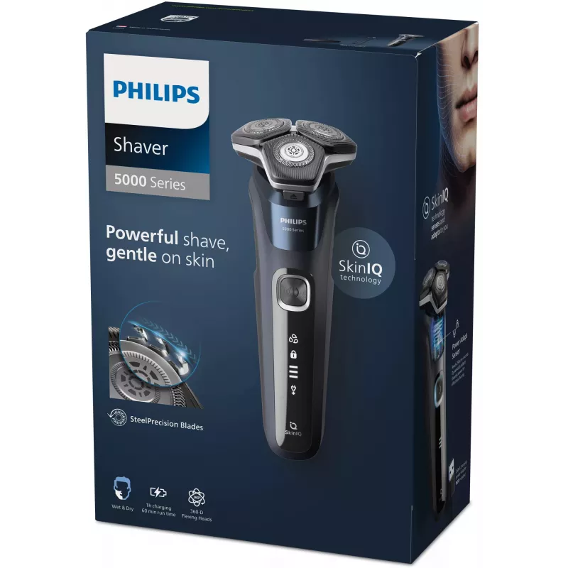 Philips SHAVER Series 5000 S5885/25 slapjā un sausā elektriskais skuveklis