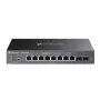 TP-Link Omada 8-Port 2.5GBASE-T un 2-Port 10GE SFP+ viedais slēdzis ar 8-Port PoE+