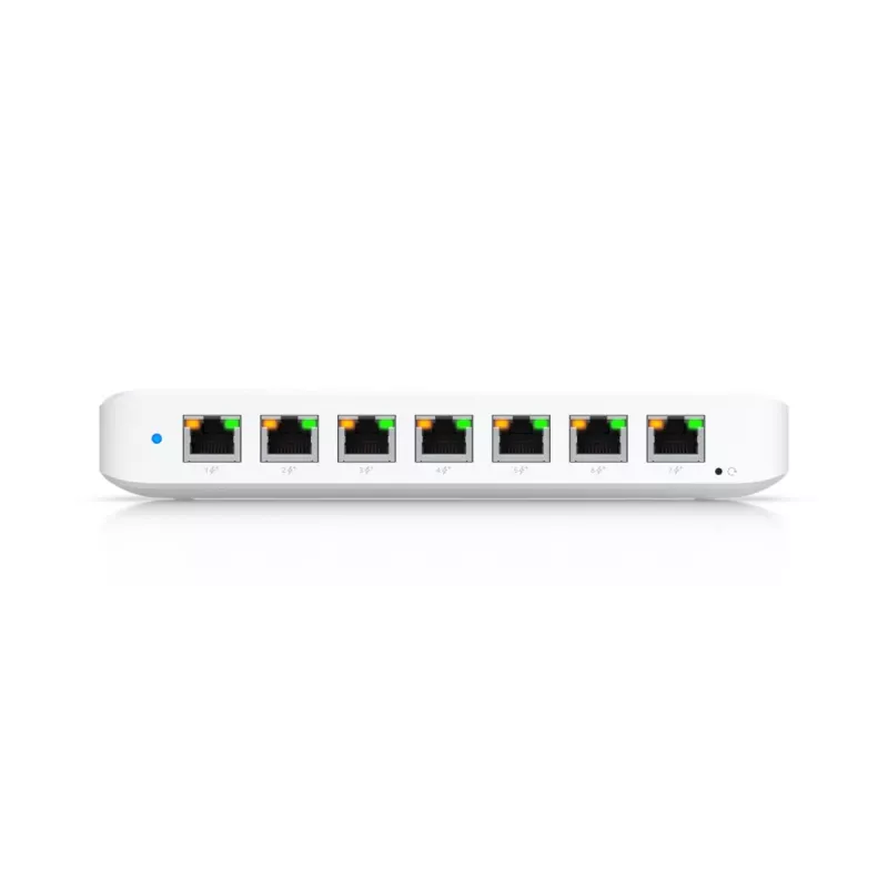 UBIQUITI NETWORKS UniFi Switch USW-Ultra-60W 8-portu GbE PoE+ slēdzis ar GbE++ ieeju 60W