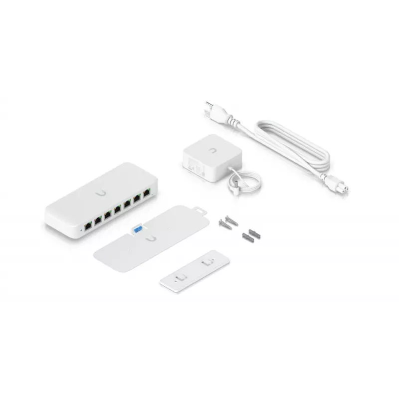 UBIQUITI NETWORKS UniFi Switch USW-Ultra-60W 8-portu GbE PoE+ slēdzis ar GbE++ ieeju 60W