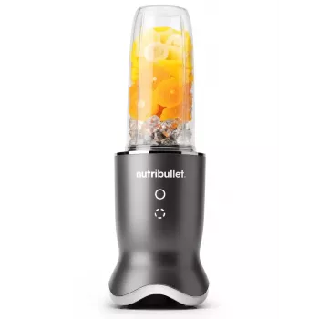 NutriBullet NB1206DGCC 0.9 L Galda blenderis 1200 W Melns, Caurspīdīgs