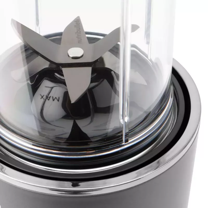 NutriBullet NB1206DGCC 0.9 L Galda blenderis 1200 W Melns, Caurspīdīgs