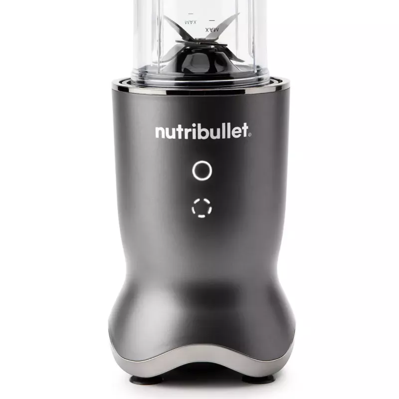 NutriBullet NB1206DGCC 0.9 L Galda blenderis 1200 W Melns, Caurspīdīgs