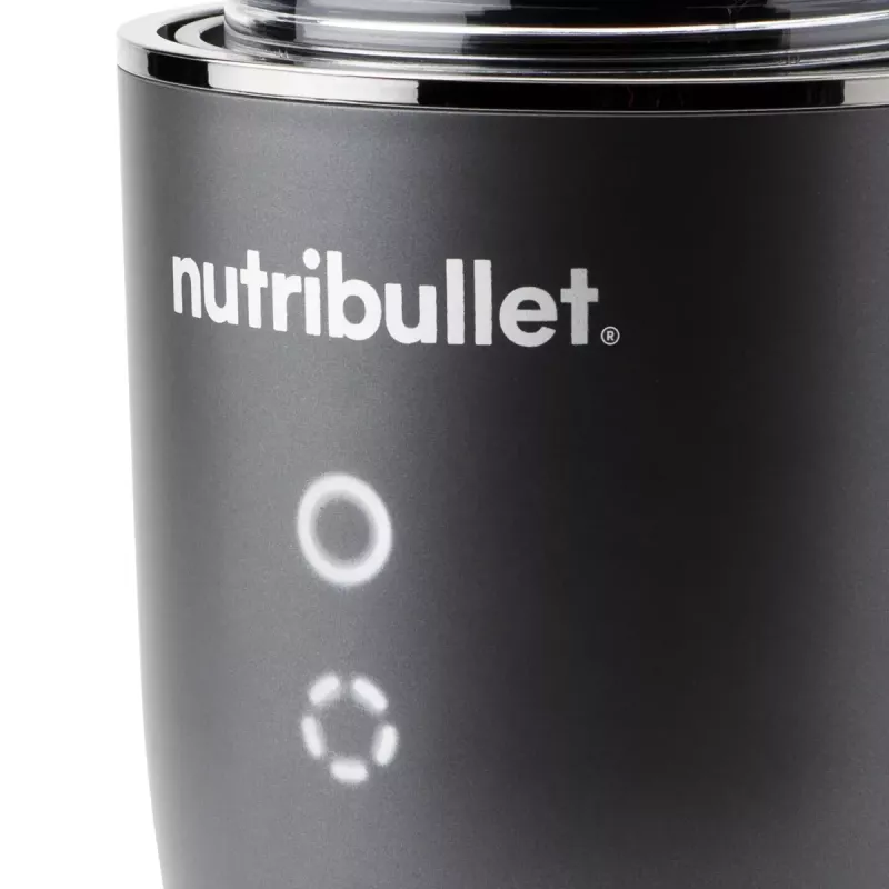 NutriBullet NB1206DGCC 0.9 L Galda blenderis 1200 W Melns, Caurspīdīgs