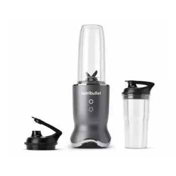 NutriBullet NB1206DGCC 0.9 L Galda blenderis 1200 W Melns, Caurspīdīgs
