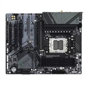 Mātesplate GIGABYTE B650 EAGLE AX ATX, AMD B650, AM5, DDR5, Wi‑Fi 6E
