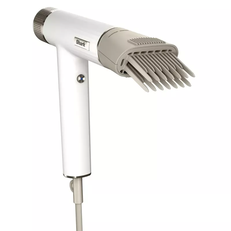 Shark SpeedStyle HD333EU multifunkcionāls matu žāvētājs un veidotājs, 1700 W, balts, 2,44 m vads