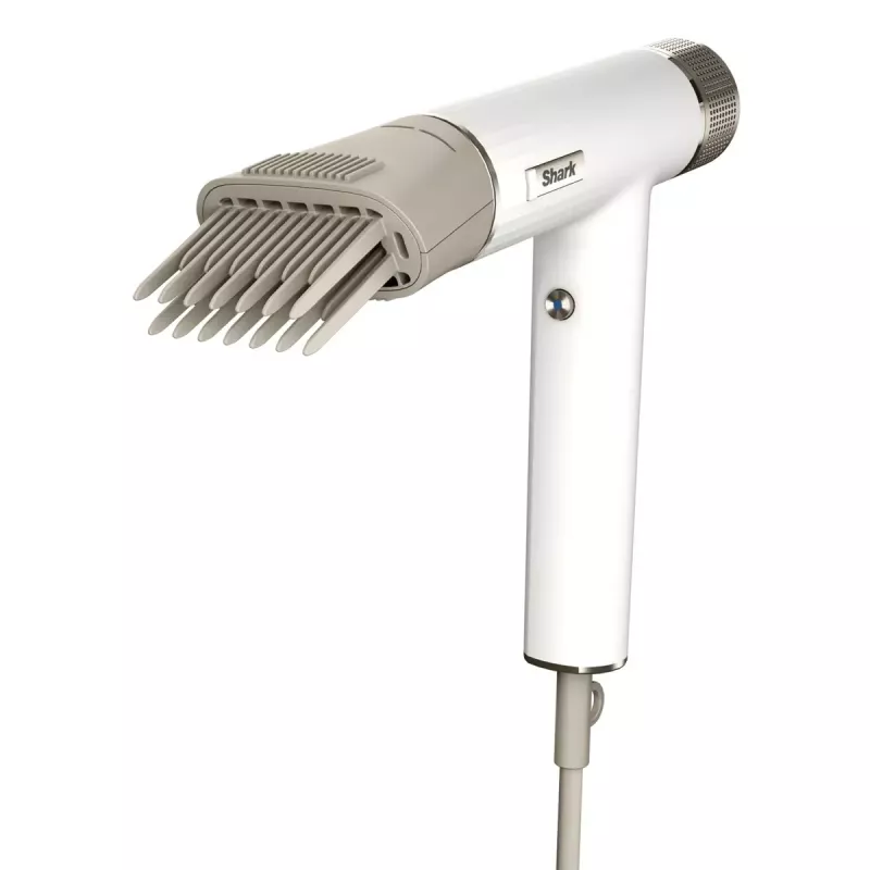 Shark SpeedStyle HD333EU multifunkcionāls matu žāvētājs un veidotājs, 1700 W, balts, 2,44 m vads