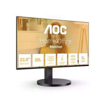 AOC B3 24B3CF2 23,8 collu IPS monitors, Full HD, USB-C, 1ms MPRT, regulējams augstums