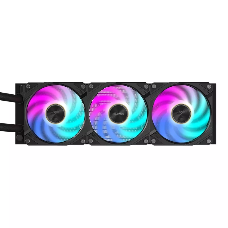 Šķidruma dzesētājs GIGABYTE AORUS WATERFORCE X II 360 3x120mm ARGB Ventilatori
