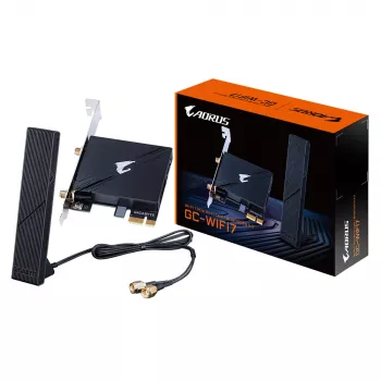 GIGABYTE GC-WIFI7 iekšējā tīkla karte WLAN / Bluetooth 5800 Mbit/s