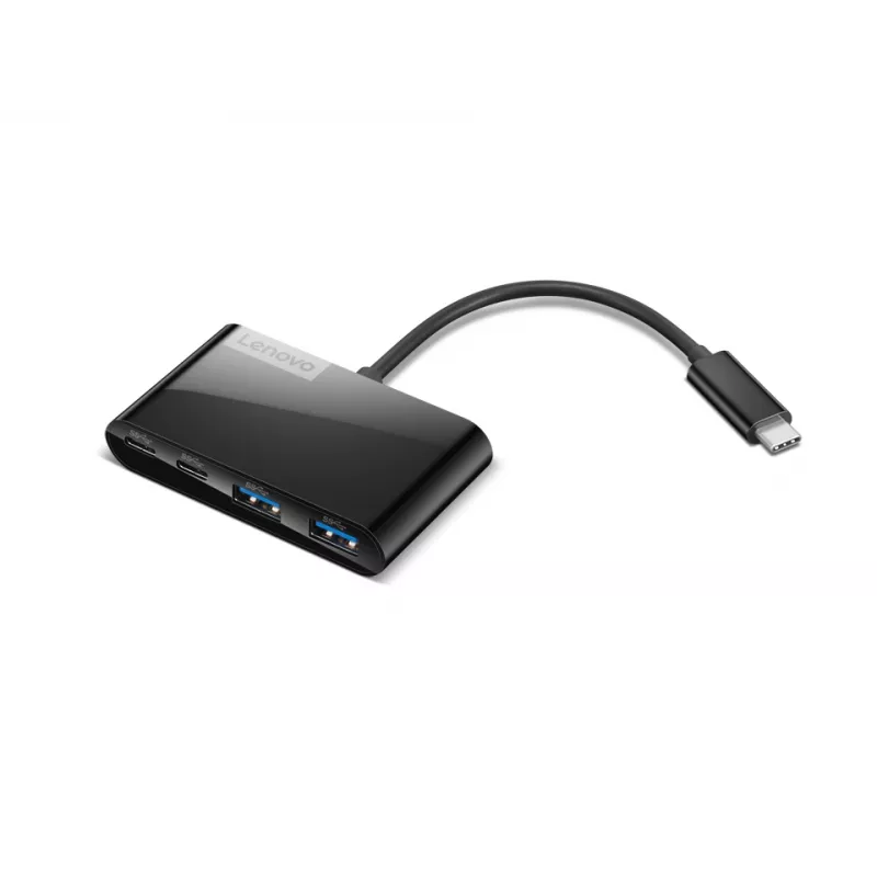 Lenovo Select GX91L84354 melns USB-C centrmezgls, 4 USB porti, USB 3.0
