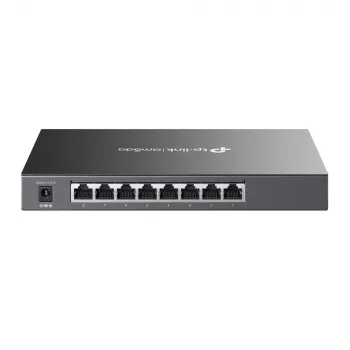 TP-Link Omada 8-Port Gigabit viedais slēdzis ar 4-Port PoE+, Pārvaldāms, L2/L2+, Gigabit Ethernet (10/100/1000), Power over Ethernet (PoE), Rack montāža