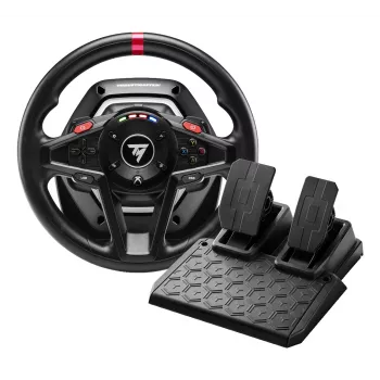 Thrustmaster T128 Shifter Pack melns USB stūre + pedāļi analogs PC, Xbox
