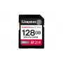 Kingston Technology 128GB Canvas React Plus SDXC UHS-II 280R/100W U3 V60 Full HD/4K atmiņas karte