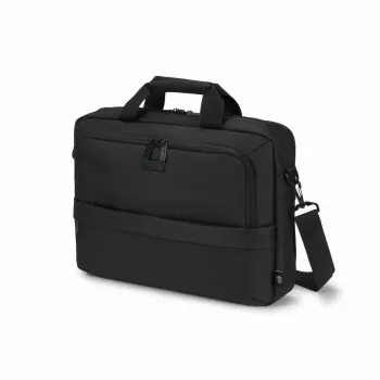 DICOTA Eco Top Traveller Core - 15-17.3 collu portatīvā datora soma - Melna / 300d 100% pārstrādāts PET poliesters
