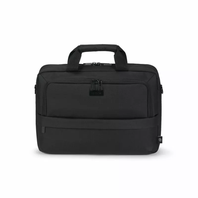 DICOTA Eco Top Traveller Core - 15-17.3 collu portatīvā datora soma - Melna / 300d 100% pārstrādāts PET poliesters
