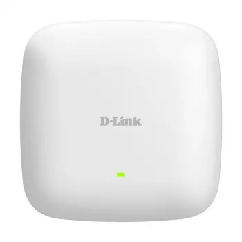 D-Link AX3000 Wi-Fi 6 divjoslu PoE piekļuves punkts, 2.4 GHz, 5 GHz, 3000 Mbit/s, SNMP, SNMPv2, SNMPv3, WEP, WPA, WPA2, WPA3, 10/100/1000/2500 Mbit/s