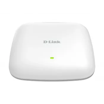 D-Link AX3000 Wi-Fi 6 divjoslu PoE piekļuves punkts, 2.4 GHz, 5 GHz, 3000 Mbit/s, SNMP, SNMPv2, SNMPv3, WEP, WPA, WPA2, WPA3, 10/100/1000/2500 Mbit/s