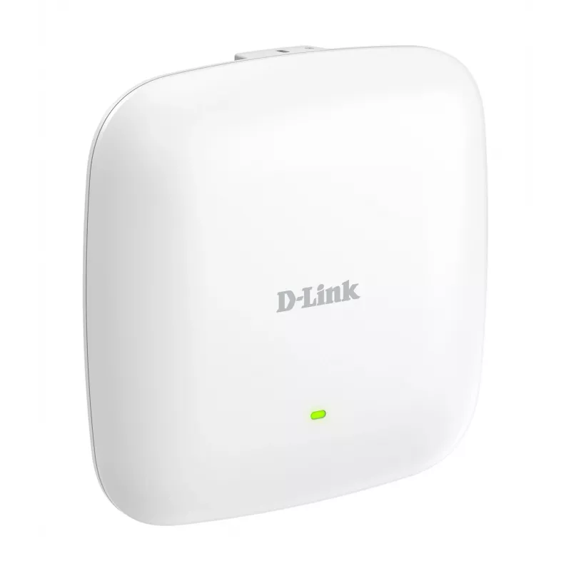 D-Link AX3000 Wi-Fi 6 divjoslu PoE piekļuves punkts, 2.4 GHz, 5 GHz, 3000 Mbit/s, SNMP, SNMPv2, SNMPv3, WEP, WPA, WPA2, WPA3, 10/100/1000/2500 Mbit/s
