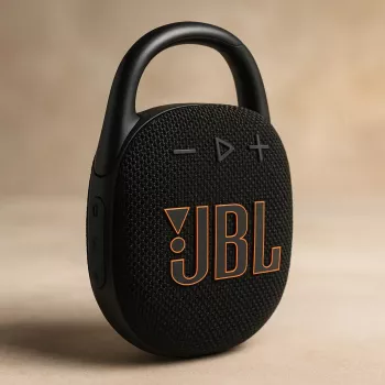 Portatīvais skaļrunis JBL Clip 5 Melns