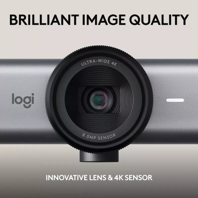Tīmekļkamera Logitech MX Brio 705 8.5 MP 4K Ultra HD USB 3.2