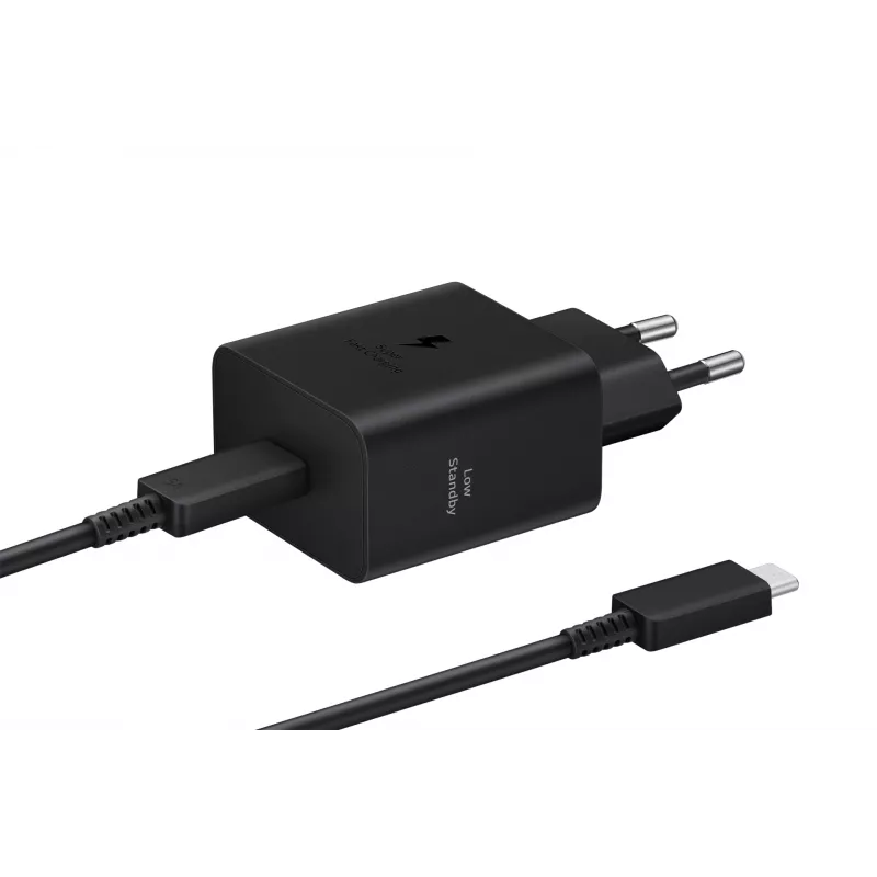 Samsung EP-T4511 universālais ātrās uzlādes lādētājs melns