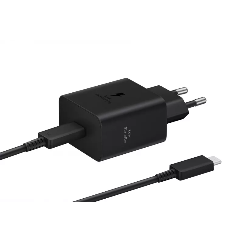 Samsung EP-T4511 universālais ātrās uzlādes lādētājs melns