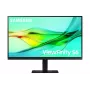 Samsung S60UD 27 collu Quad HD IPS LCD monitors, 2560×1440, 5 ms, USB 3.2 centrmezgls, VESA, augstuma regulējams, melns