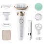 Epilators Braun Silk-epil 9 Flex SkinSpa 9-481, zelts/balts