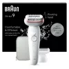 Braun Silk-epil 9 9-030 epilators, 40 pincetes, balts