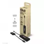 CLUB3D USB Type-C 4-portu 10G datu centrmezgls ar PD3.0 uzlādi, vads, USB 3.2 Gen 1 (3.1 Gen 1) Type-C, 100 W, melns, 10 Gbit/s, USB